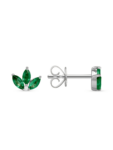 emeraldlotusstudearrings