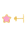 kid-enamel-pink-star-stud-earring-14k-586536