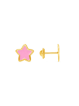 kid-enamel-pink-star-stud-earring-14k-586536